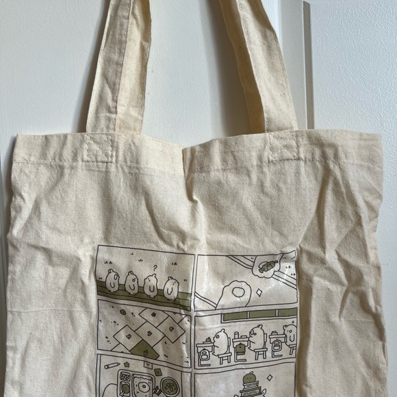 School House Bear Comic Totebag - Picture 3 of 5